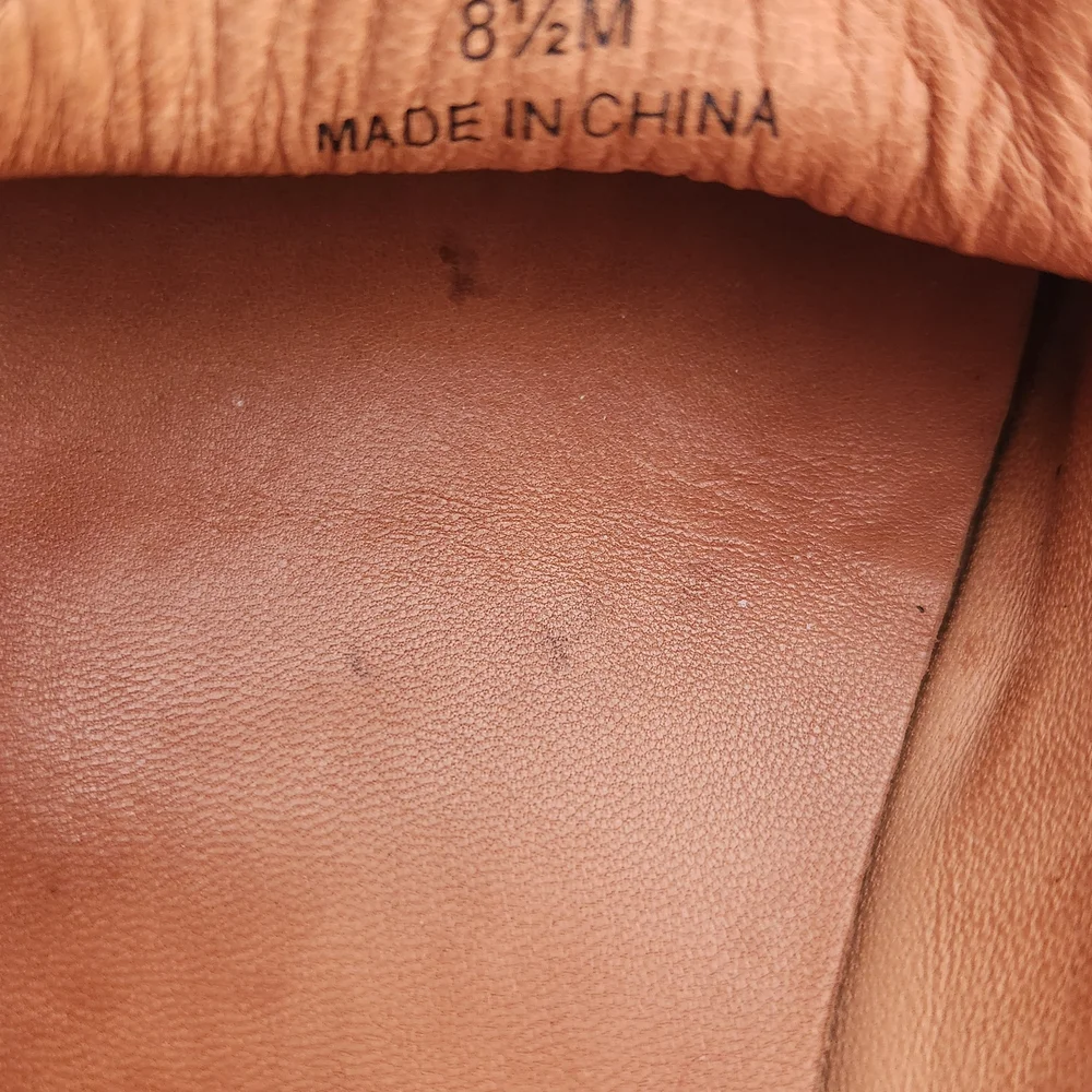 Kate Spade Black Loafers with Gold Accents - Picture 5 of 5